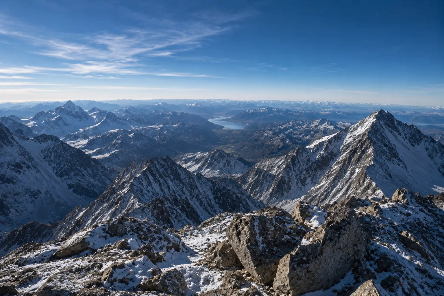 Vista panorâmica de altitude